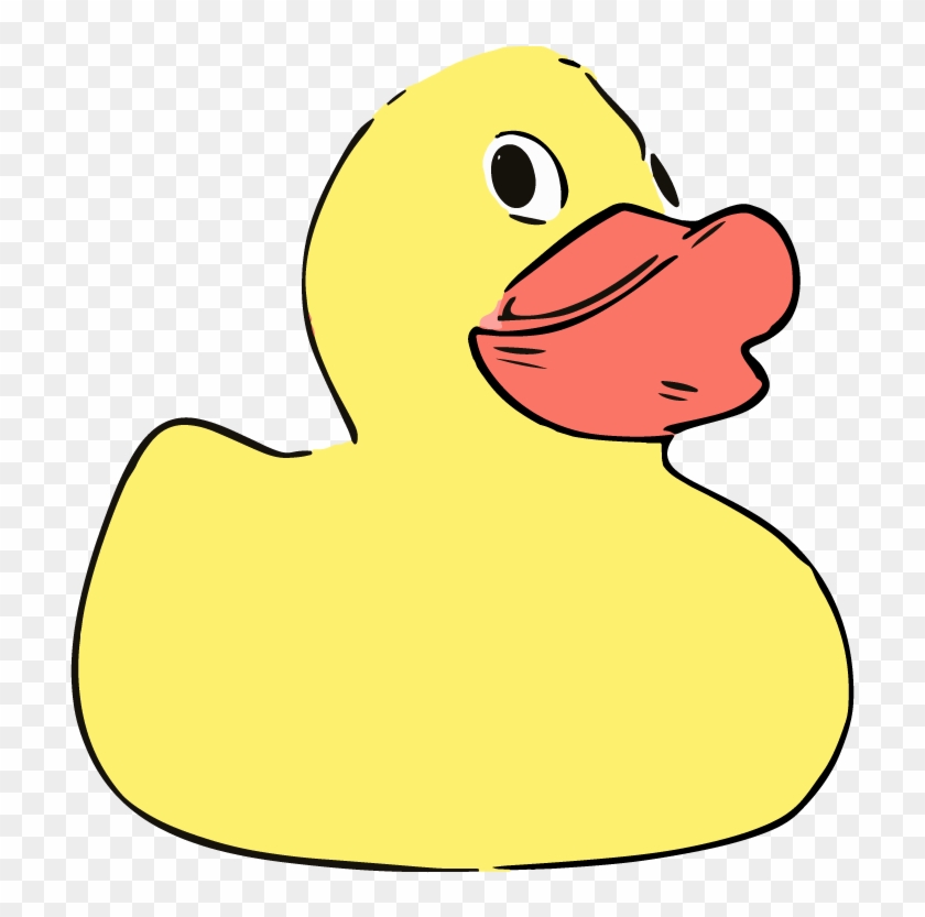 840x833 Rubber Duck Vector Graphic Art Free Vector Silhouette