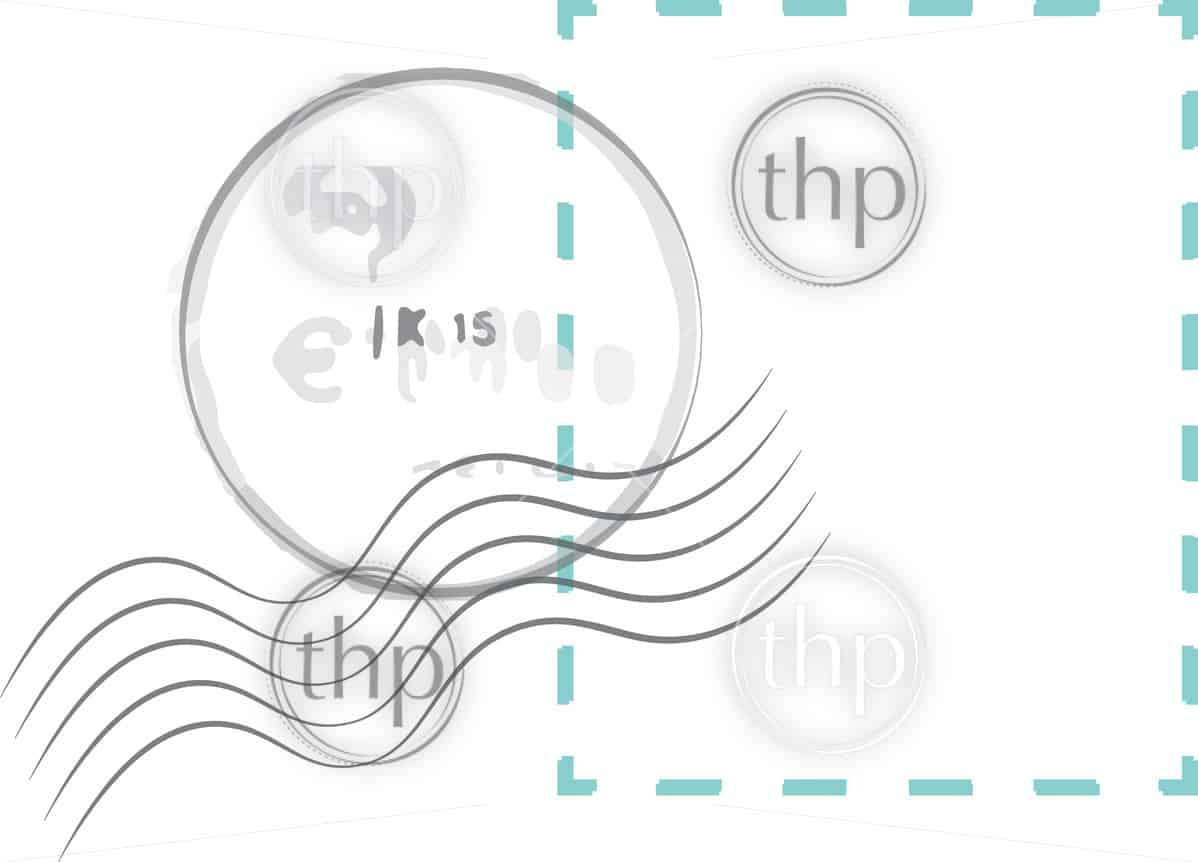 1198x862 Postage Stamps Vector With Stamp Outline And Rubber Stamp Overlay