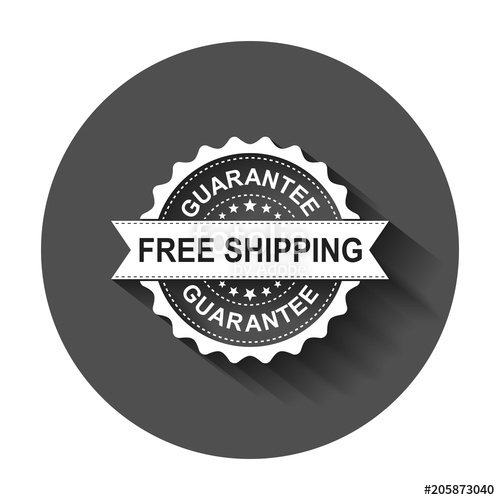 Free Shipping Grunge Rubber St Vector Illustration With Long 500x500 Free Shipping Grunge Rubber St Vector Illustration With Long