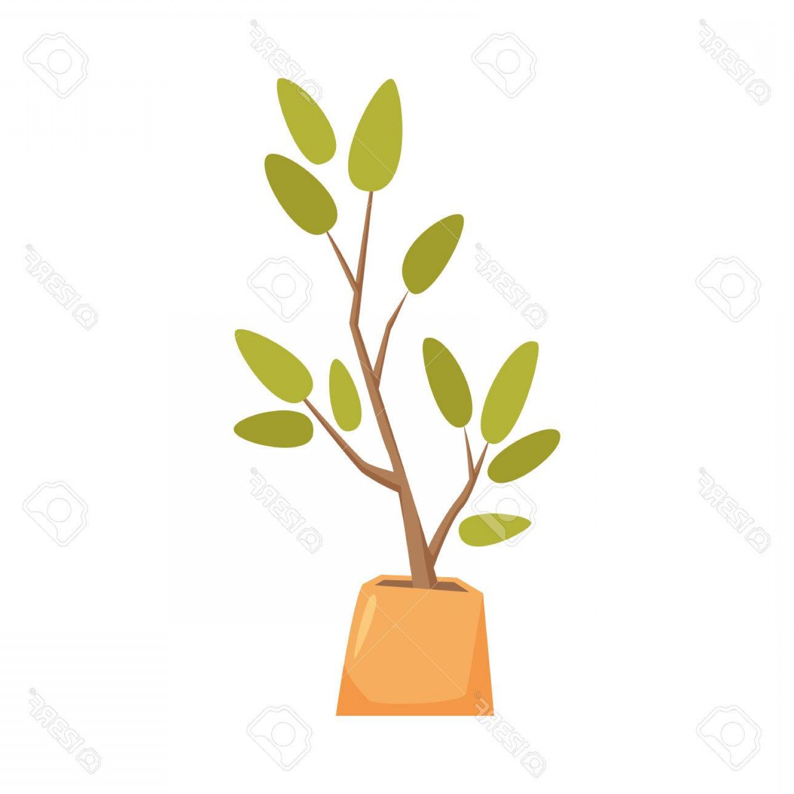 1560x1560 Office Plant Vector Savoyuptown