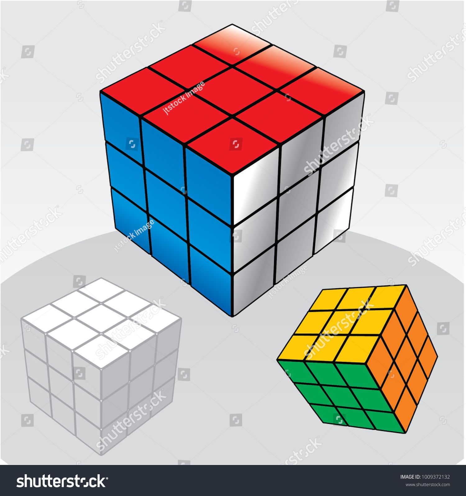 Vector Illustration Of Rubik's Cube Hong Kong 1500x1596 Vector Illustration Of Rubik's Cube Hong Kong