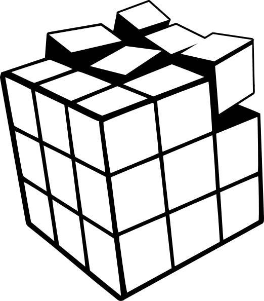522x594 Rubiks Cube Clip Art