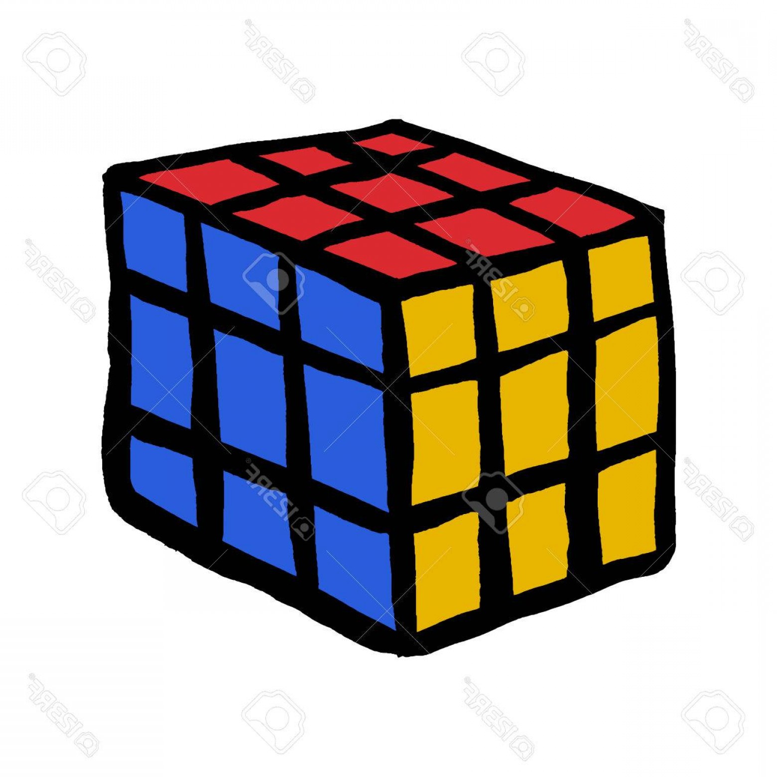 1560x1560 Rubiks Cube Vector Art Handandbeak
