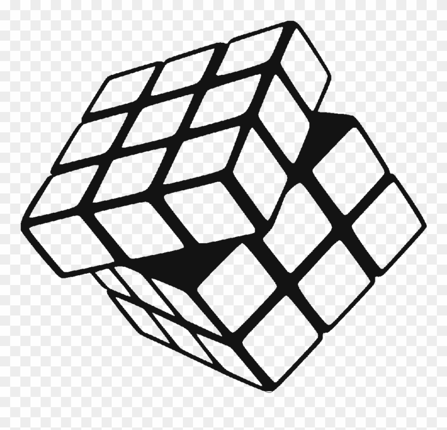 880x845 Cubes Vector Black Cube