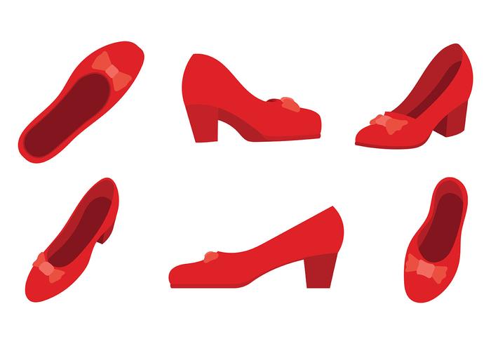 Ruby Slippers Vector Icons 700x490 Ruby Slippers Vector Icons