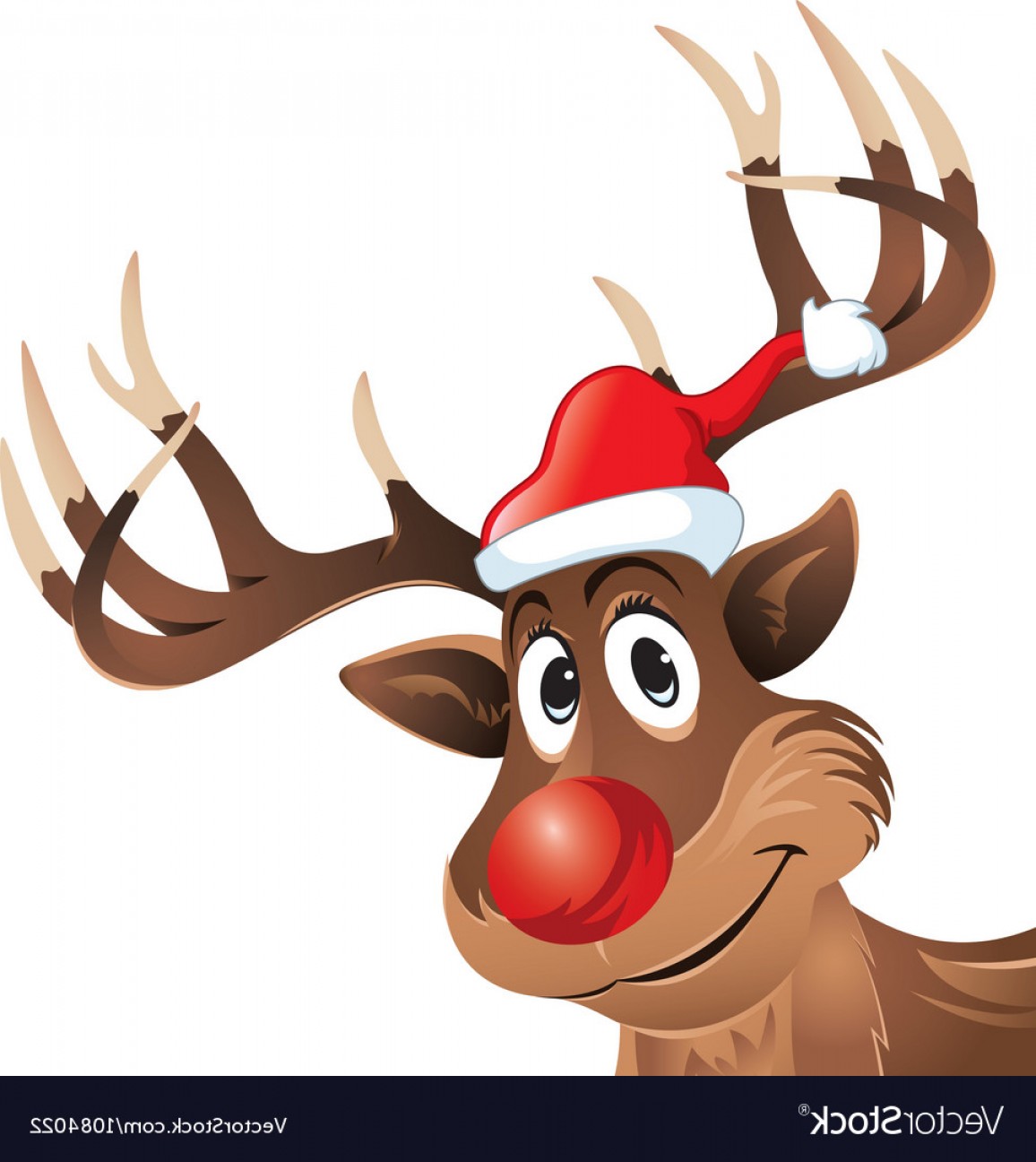 Rudolph The Red Nosed Reindeer Vector at Vectorified.com | Collection