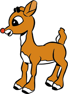 219x300 Rudolph The Red Nosed Reindeer Logo Vector