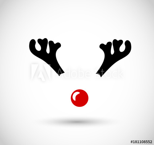 500x472 Rudolph The Red Nosed Reindeer Icon Vector