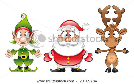 450x283 Santa Claus, Elf, Rudolph The Red Nosed Reindeer