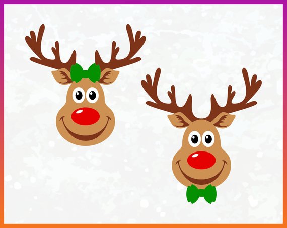 Rudolph The Red Nosed Reindeer Vector at Vectorified.com | Collection