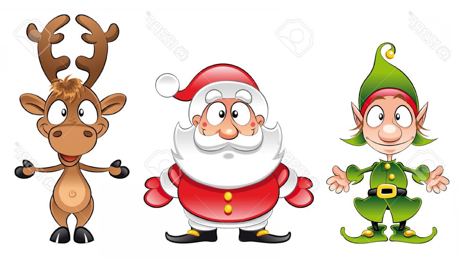 Photosanta Claus Elf Rudolph Cartoon And Vector Christmas 1560x870 Photosanta Claus Elf Rudolph Cartoon And Vector Christmas