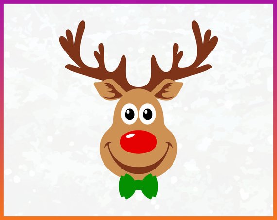 Reindeer Rudolph Red Nosed Reindeer Clipart Silhouette 570x453 Reindeer Rudolph Red Nosed Reindeer Clipart Silhouette