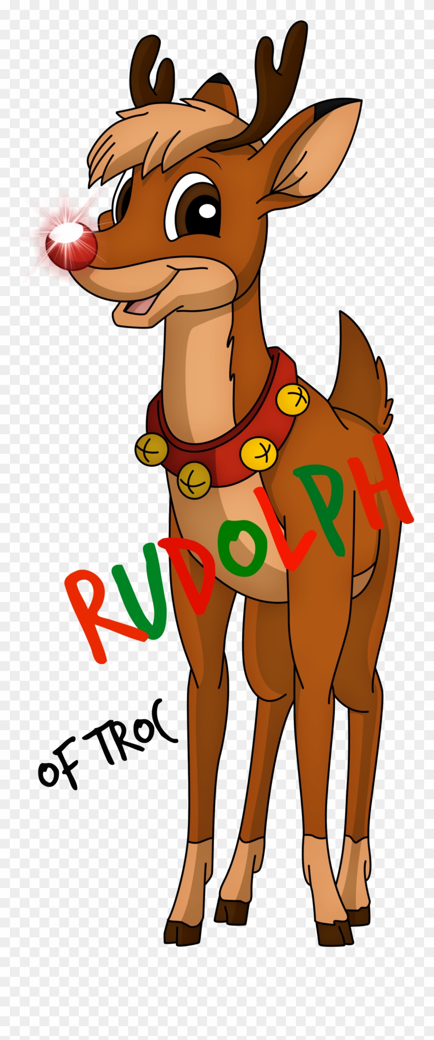 Rudolph Vector The Red Nosed Reindeer Transparent Library 880x2108 Rudolph Vector The Red Nosed Reindeer Transparent Library