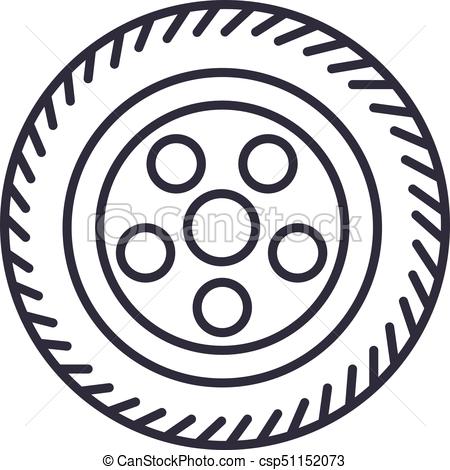 450x470 Rueda, Vector, Golpes, Coche, Editable, Plano