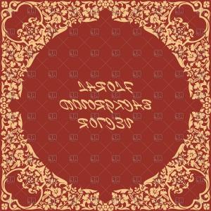 300x300 Design Ethnic Rug In Bright Colors Vector Hoodamathrun