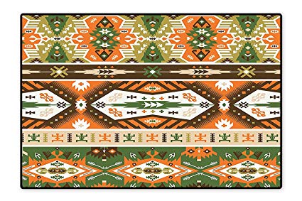 425x283 Indooroutdoor Rug Vector Design With Tattoo Aztec