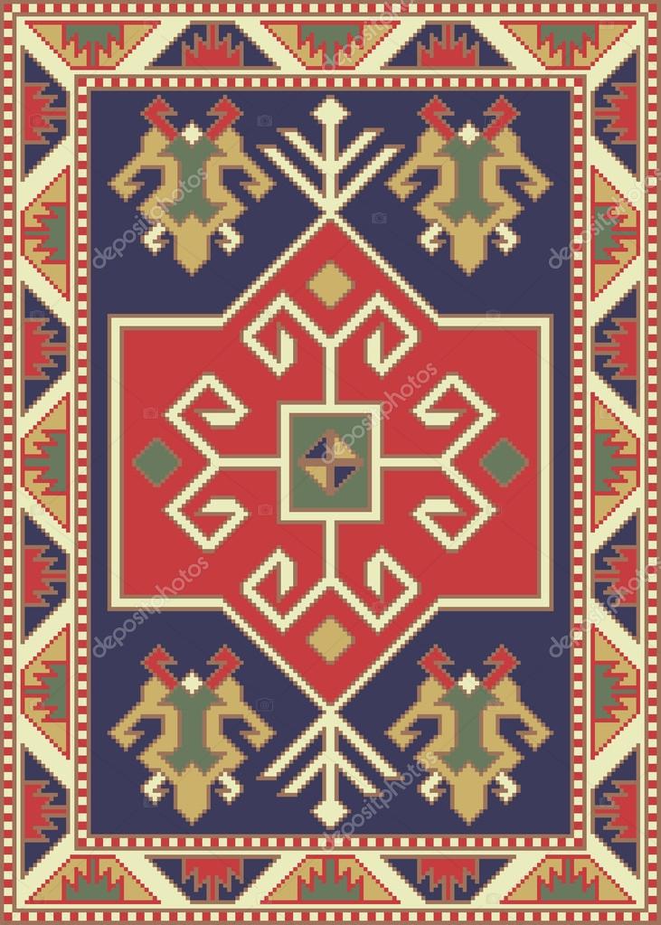 731x1023 Beautiful Carpets And Rugs Armenian Carpets And Rugs Stock Vector