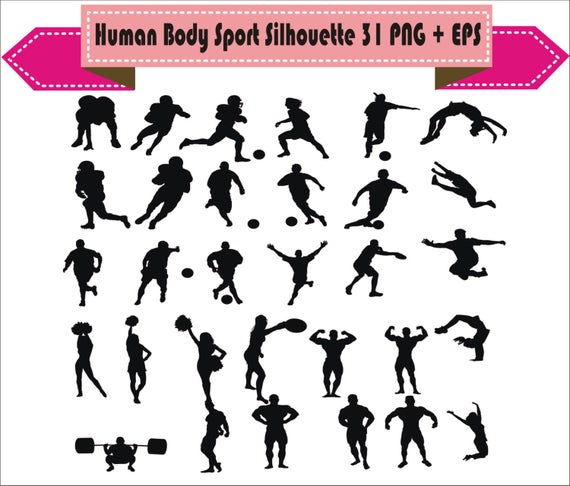 570x486 Human Body Sport American Football Rugby Cheerleader Etsy