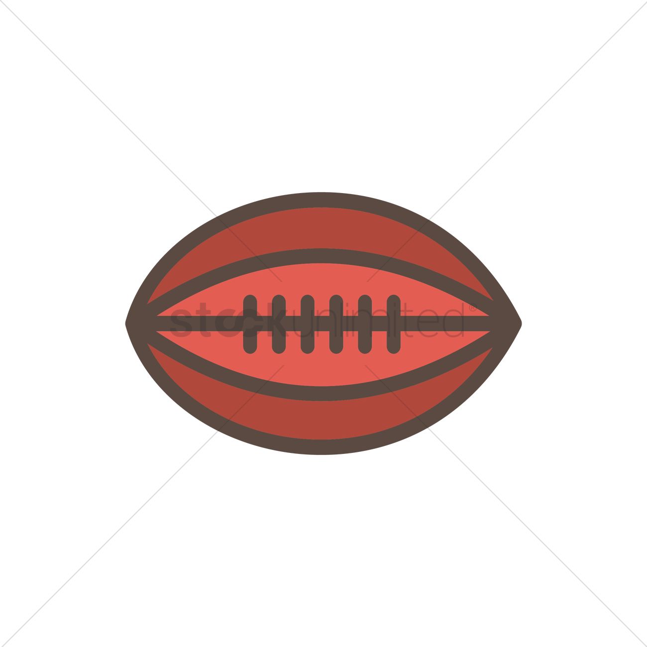 1300x1300 Rugby Vector Image
