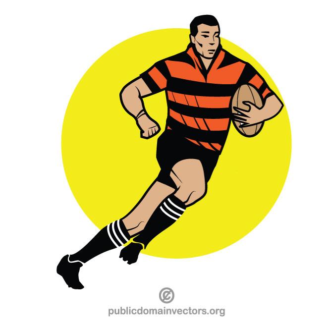 660x660 Rugby Game Vector Image