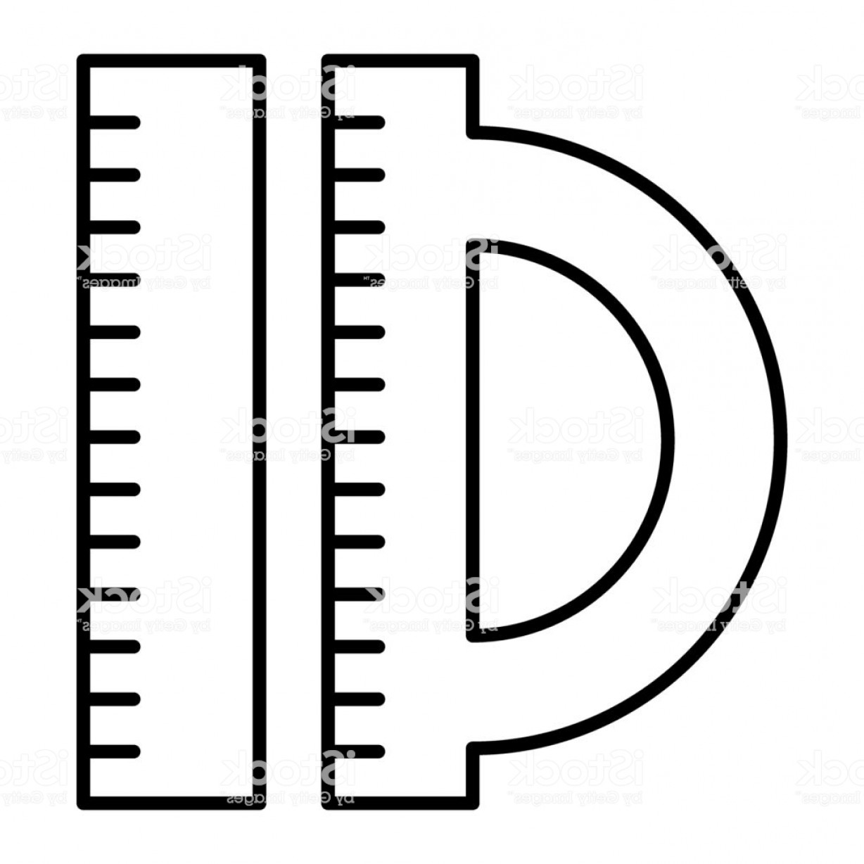 1228x1228 Protractor Ruler Vector Handandbeak