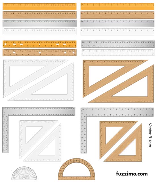 Free Vector Ruler, Triangle Protractor Fuzzimo 550x648 Free Vector Ruler, Triangle Protractor Fuzzimo