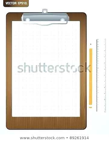 Ruler Vector Template Wood Clipboard Grid Paper Pencil Stock 362x470 Ruler Vector Template Wood Clipboard Grid Paper Pencil Stock