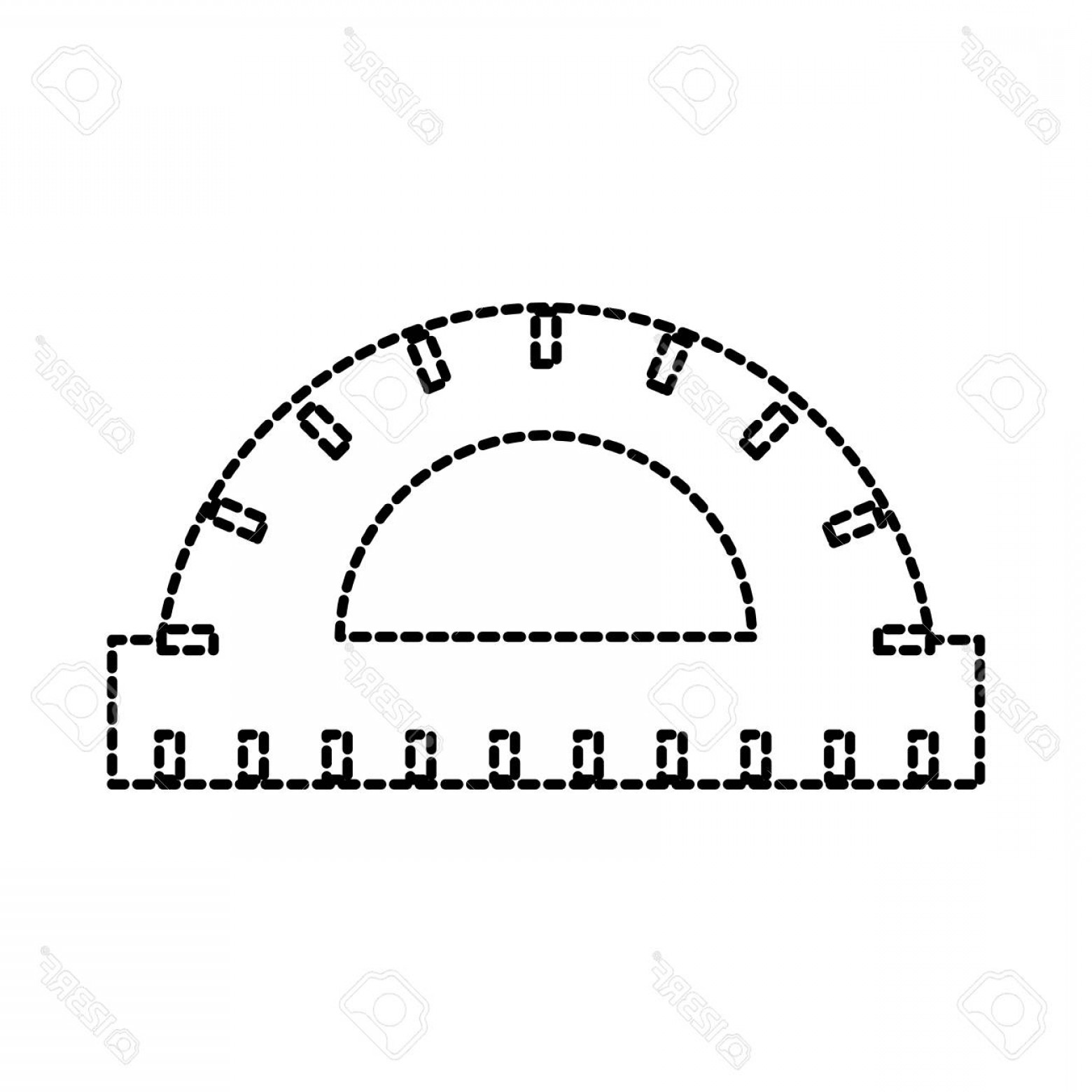 1560x1560 Protractor Ruler Vector Handandbeak