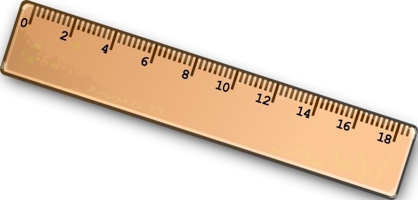 600x287 Ruler Free Vector Download