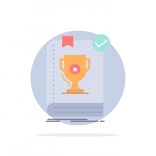 640x640 Book Dominion Leader Rule Rules Flat Color Icon Vector