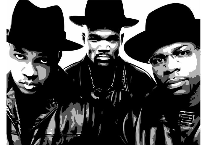 700x490 Run Dmc Vector Image