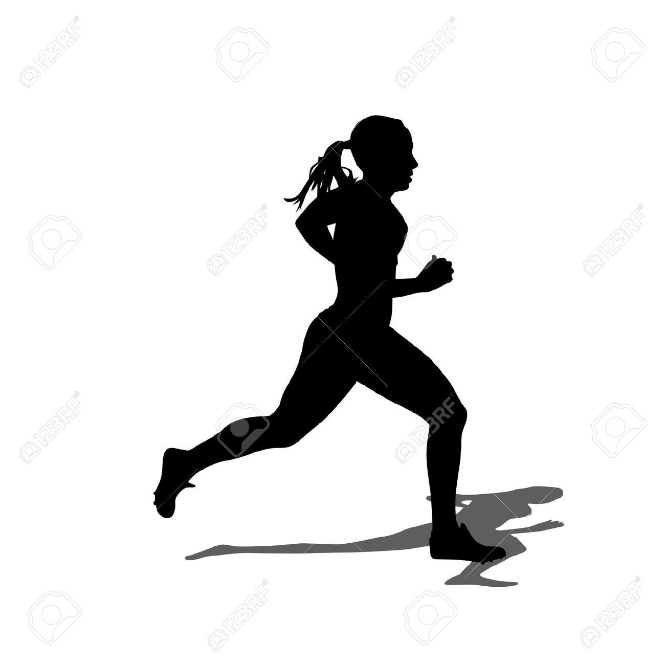 Collection Of 'female Runner Silhouette Vector' Download More 1300x1300 Collection Of 'female Runner Silhouette Vector' Download More