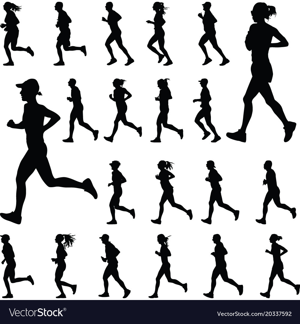 Huge Collection Of 'runner Silhouette Vector Free Download 1000x1080 Huge Collection Of 'runner Silhouette Vector Free Download