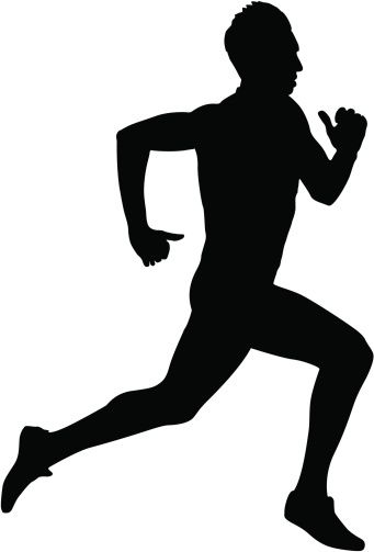 Running Silhouettes Vector Illustration Physical Education 341x503 Running Silhouettes Vector Illustration Physical Education