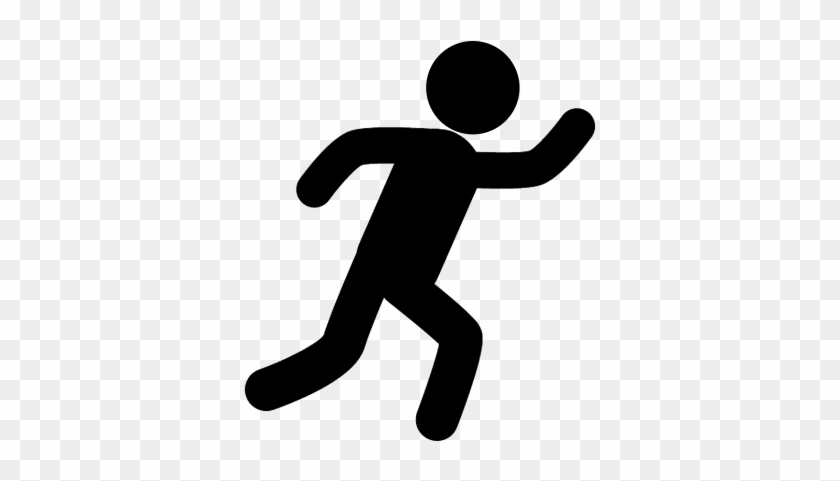 840x481 Runner Silhouette Vector