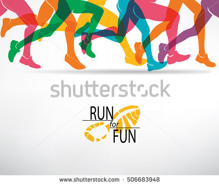 450x380 Runners Silhouette Vector Free Clipart
