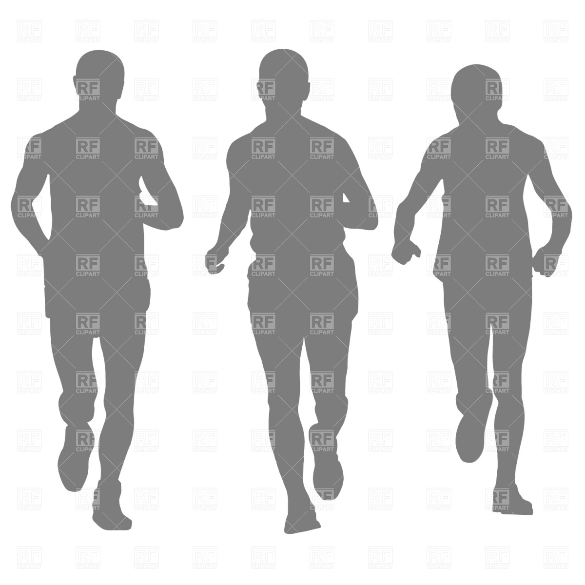 1200x1200 Marathon Runner Vector Image Of People Prague