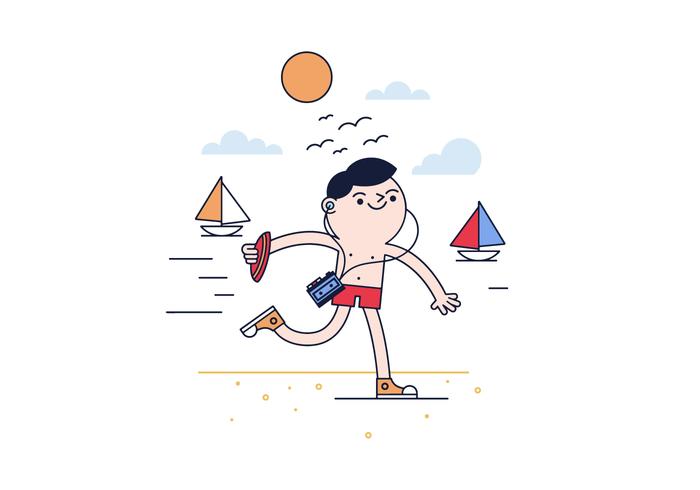 700x490 Free Runner Vector