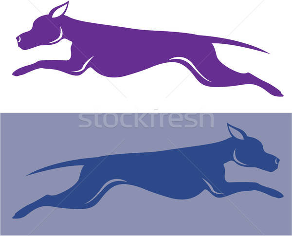 Running Dog Vector Illustration Clip Art Image Vector Illustration 600x485 Running Dog Vector Illustration Clip Art Image Vector Illustration