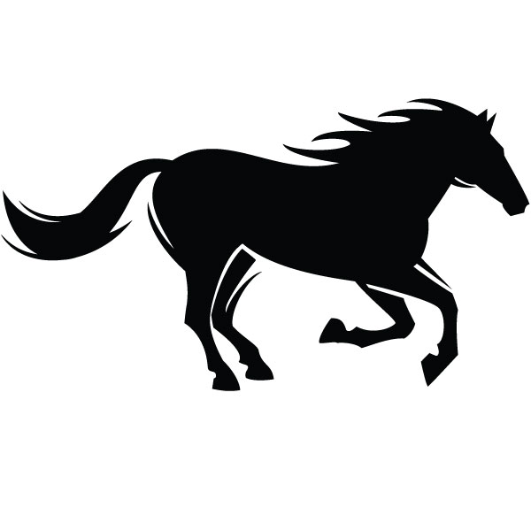 600x600 Horse Vector Png