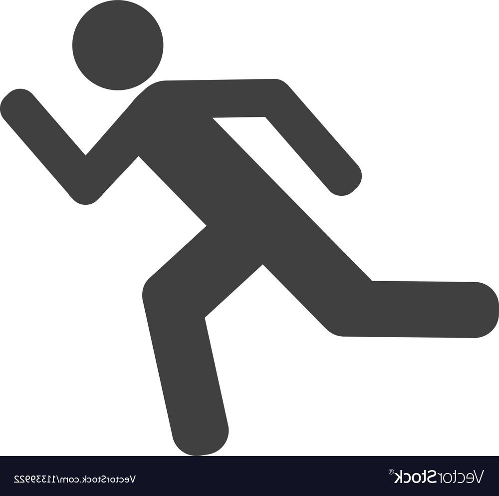 1000x993 Best Free Running Icon Vector Image Vector Images Design