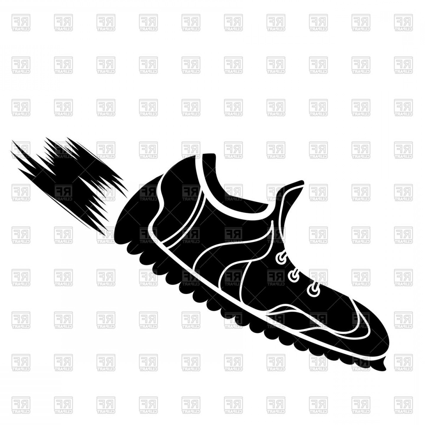 1440x1440 Running Shoes Icon Vector Clipart Hoodamathrun