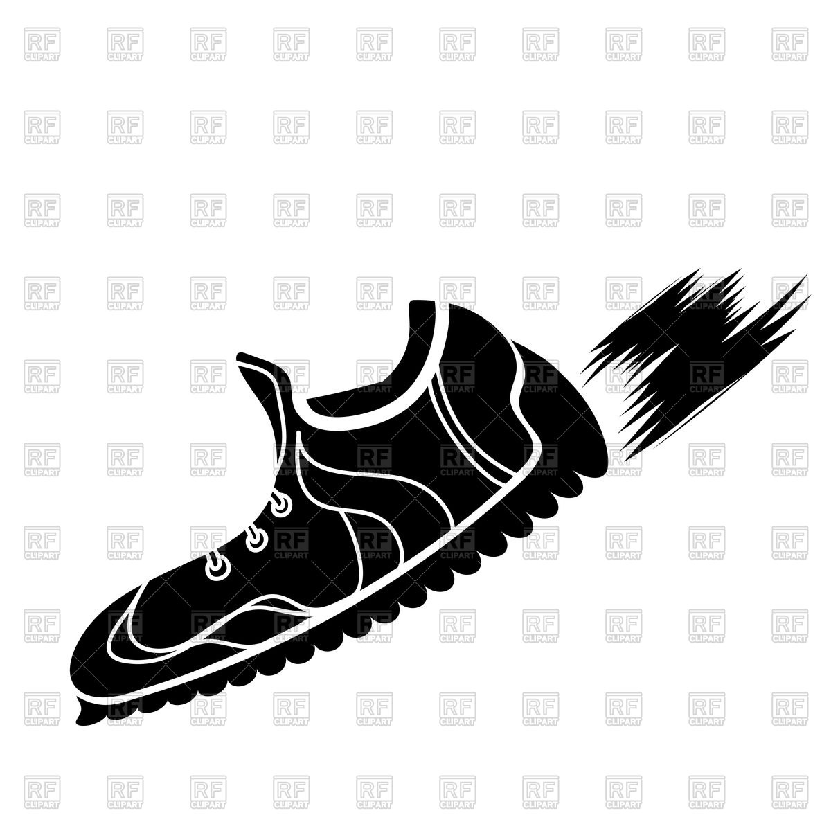 1200x1200 Running Shoes Icon Vector Image Of Objects
