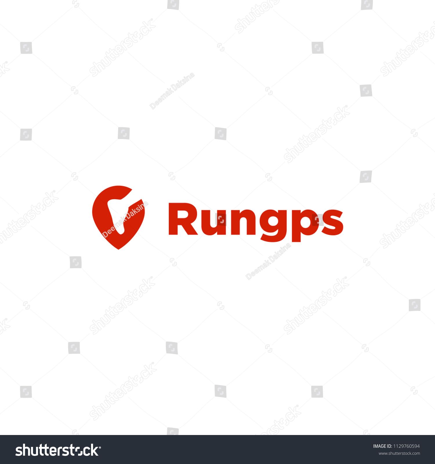 1500x1600 Running Logo Design Gps Location Location, Run, Route