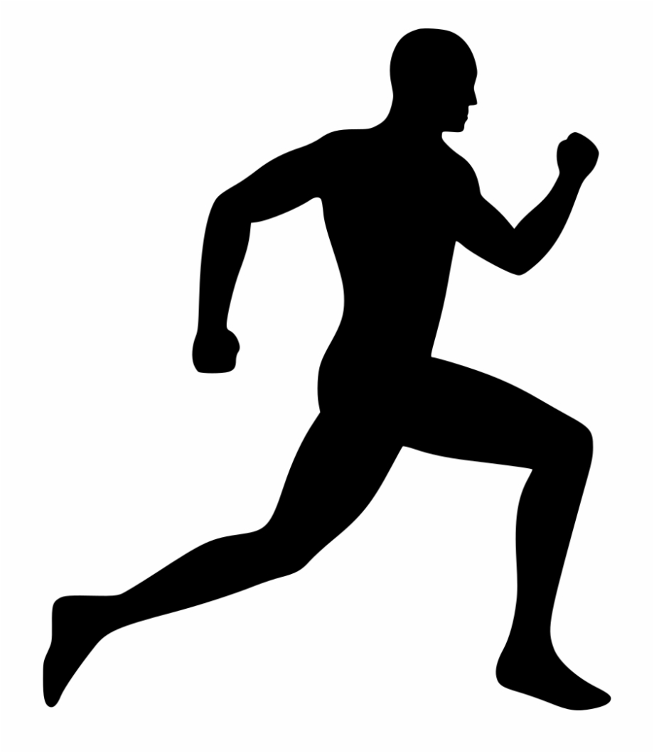Running Man Silhouette Clip Art Free At Getdrawings 920x1060 Running Man Silhouette Clip Art Free At Getdrawings