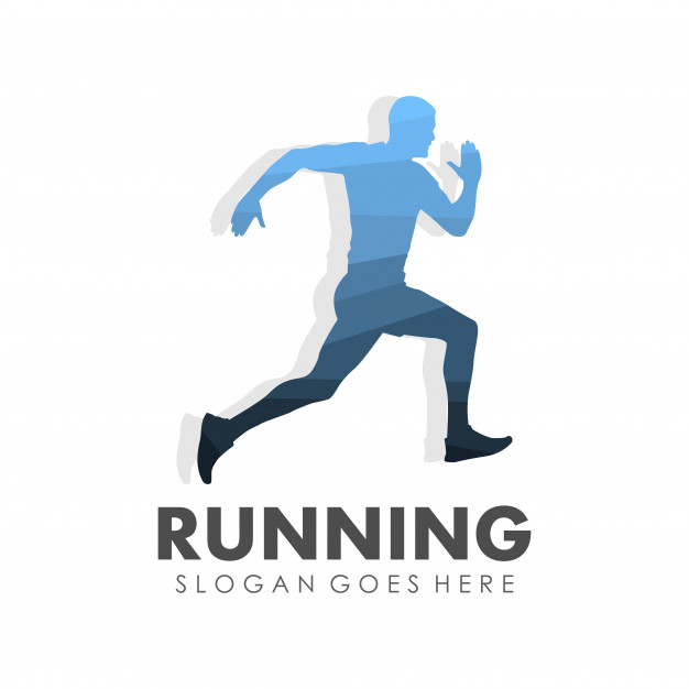 Running Man, Jogging And Marathon Logo Template Design Vector 626x626 Running Man, Jogging And Marathon Logo Template Design Vector