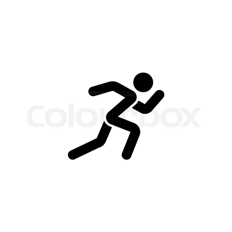 Running Man Logo Vector at Vectorified.com | Collection of Running Man ...