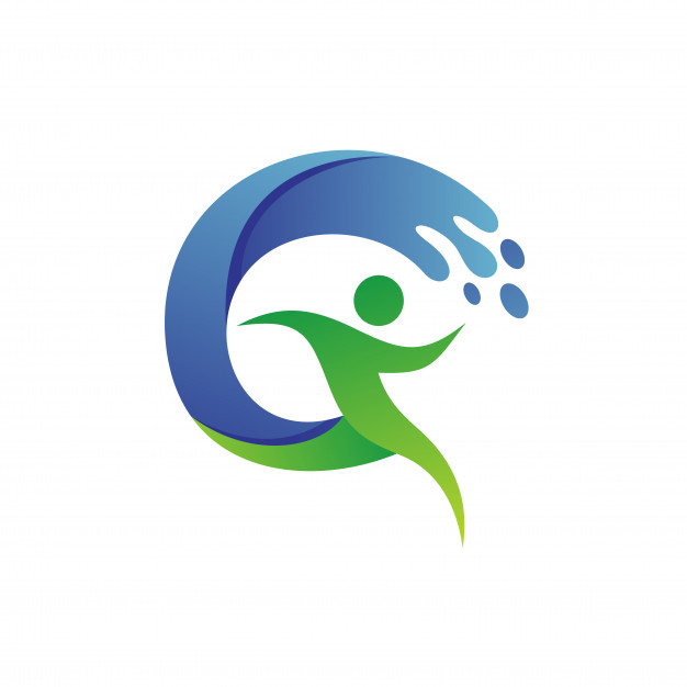 Running Man With Water Waves Logo Vector Vector Premium Download 626x626 Running Man With Water Waves Logo Vector Vector Premium Download
