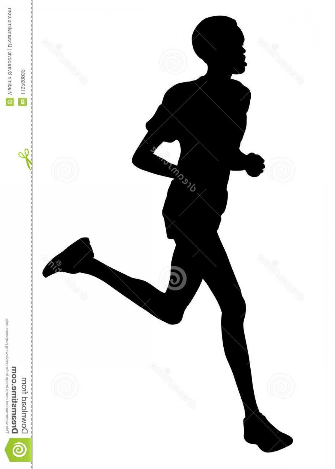 Sportsman Running Vector Silhouettes Isolated White Background 1116x1560 Sportsman Running Vector Silhouettes Isolated White Background