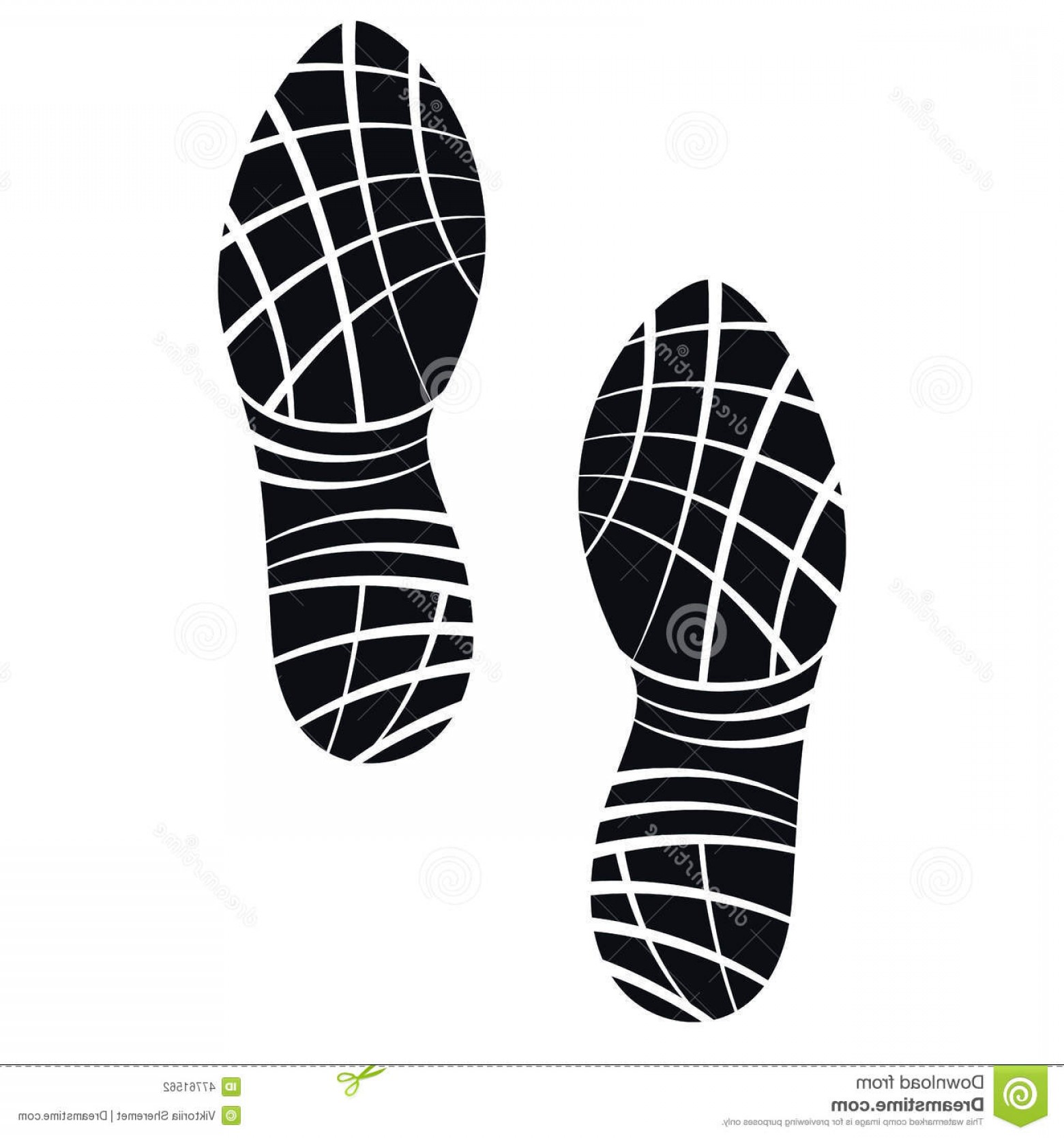 Stock Illustration Running Sport Shoes Vector Footprint Set 1560x1668 Stock Illustration Running Sport Shoes Vector Footprint Set